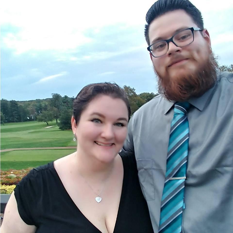 At the wedding of Joel and Caitlin Holloway, 10/8/2017