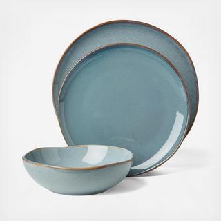 Organic Shades 12-Piece Dinnerware Set, Service for 4