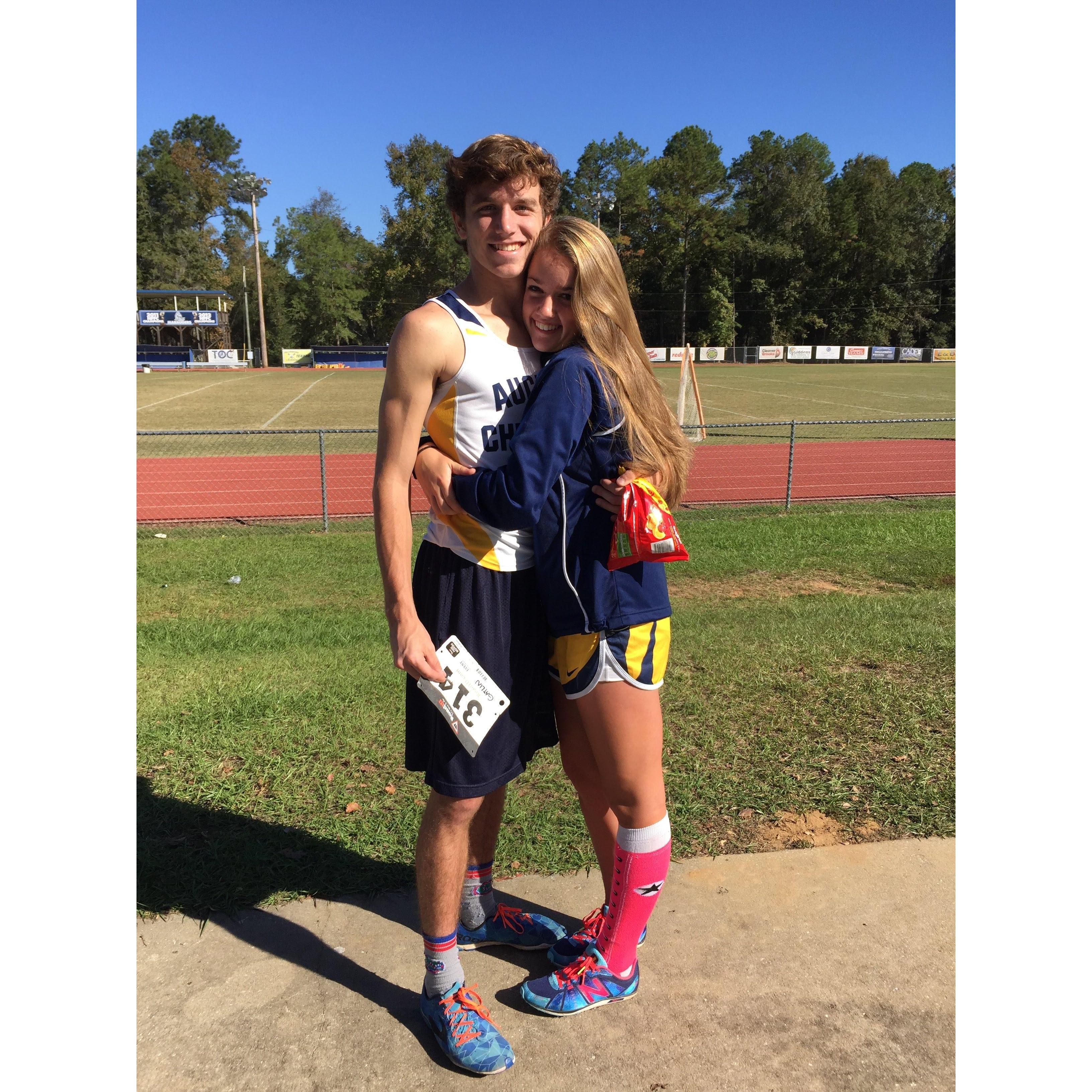 Many cross country races