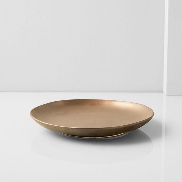 Reactive Glaze Salad Plate, Set of 4, Bronze