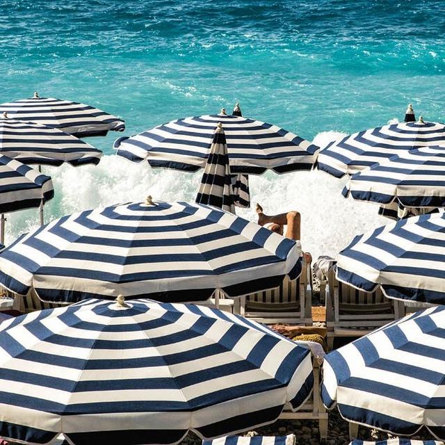Day at a Beach Club in Nice