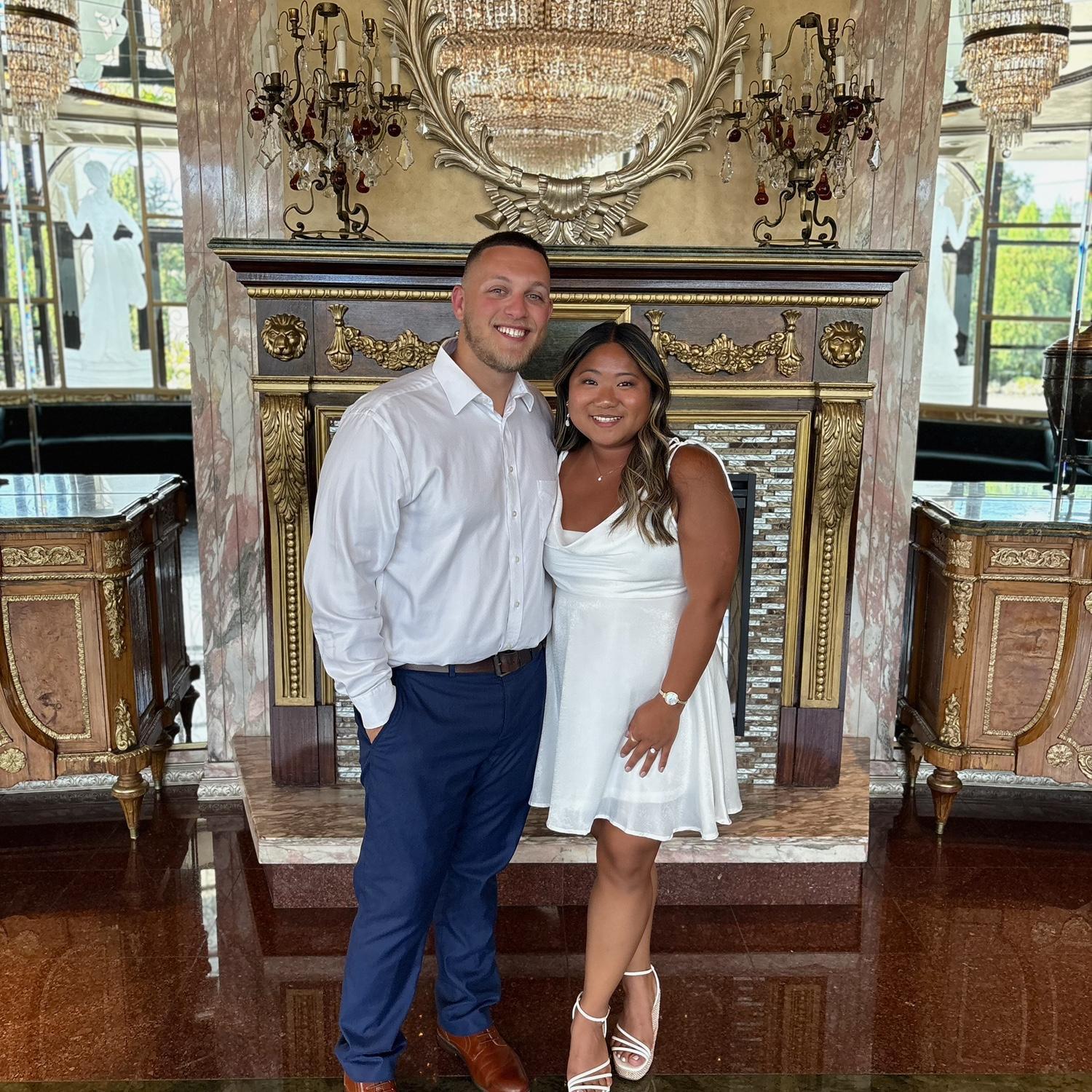Our engagement party!