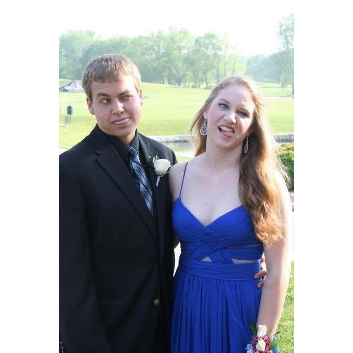 May 2012 - the first of four proms together.