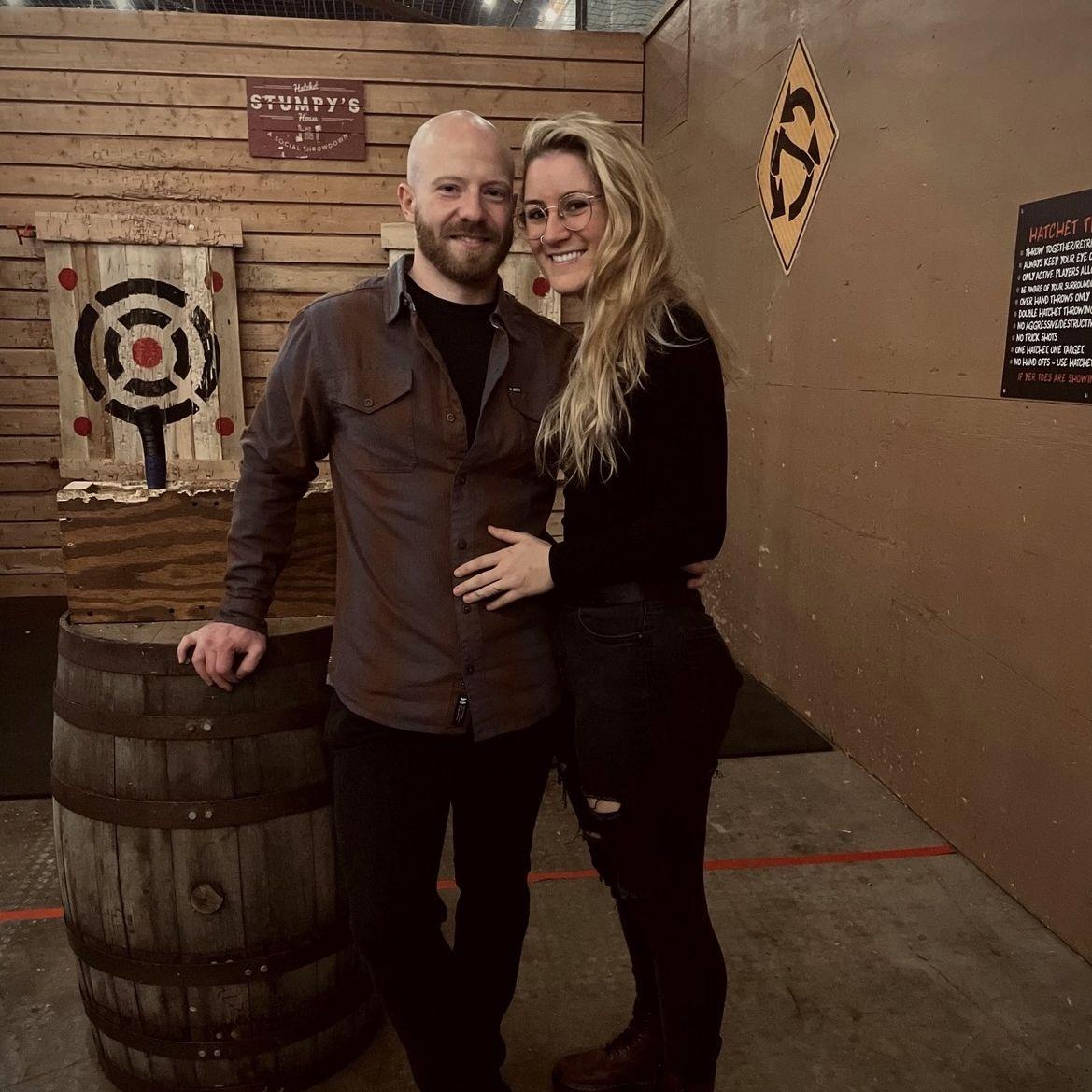 Our first official date!