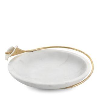 Michael Aram Calla Lily Marble Dish
