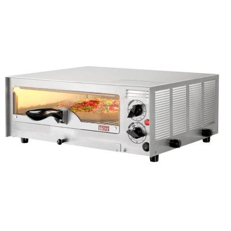 12 in Silver Premium Deluxe Pizza & Snack Oven w/ Baking Sheet