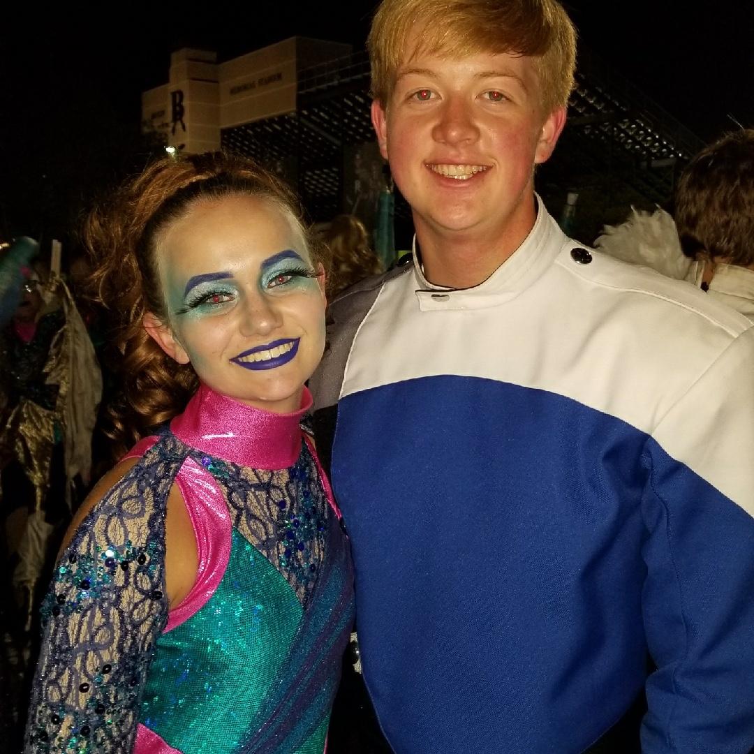 After a marching contest, Calypso 2017