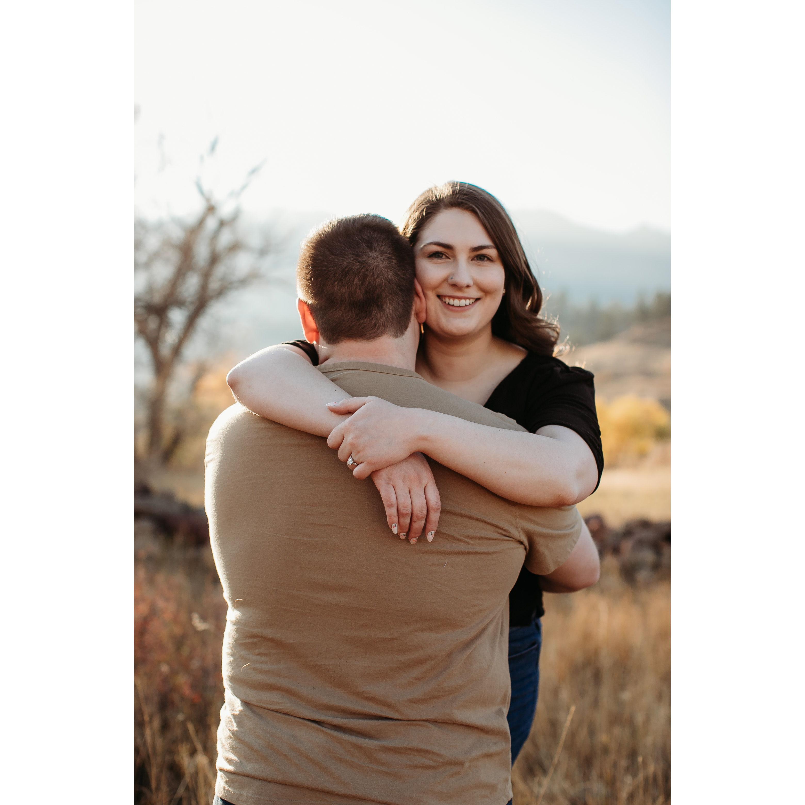 Engagement photos - Boulder, 2023