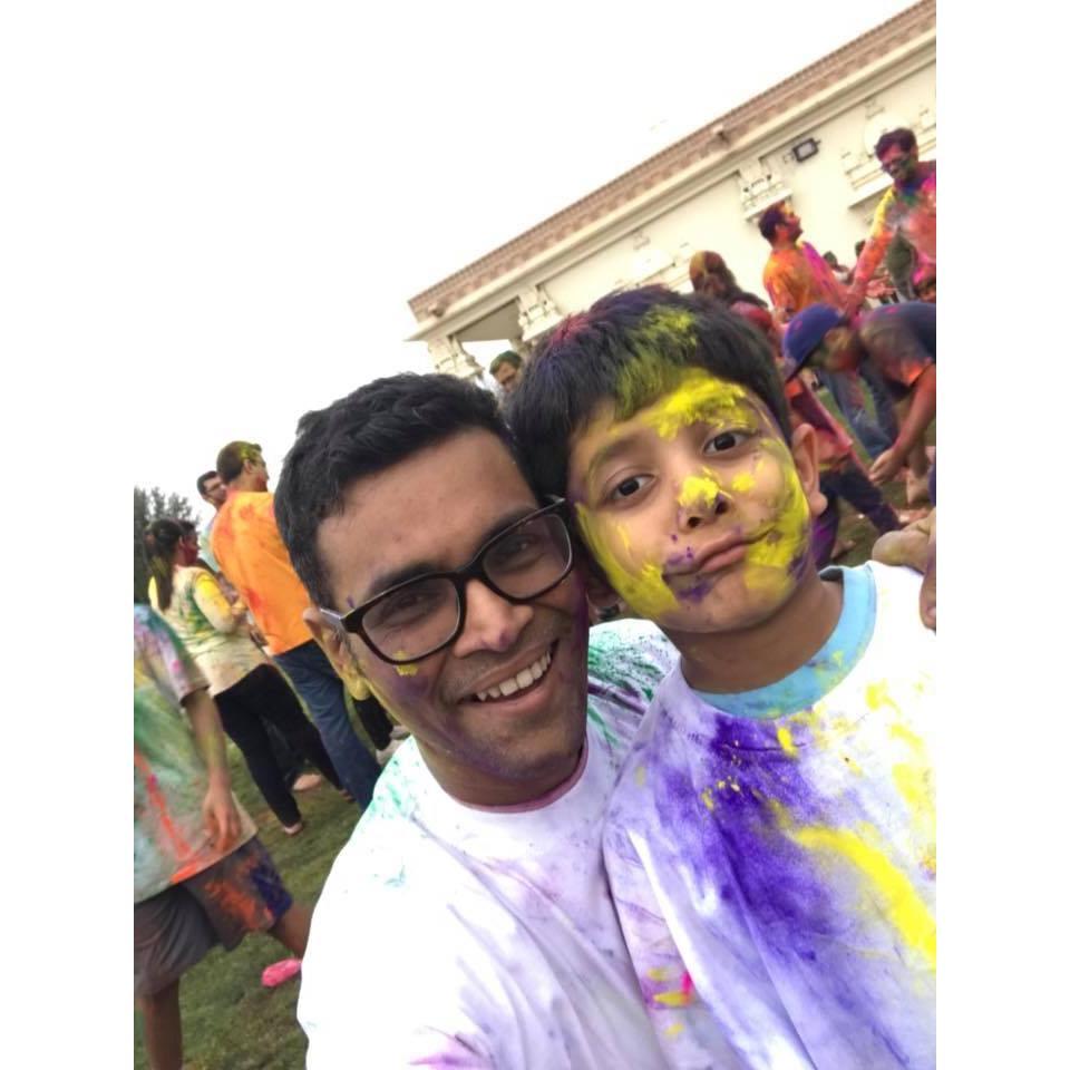 Love playing holi
