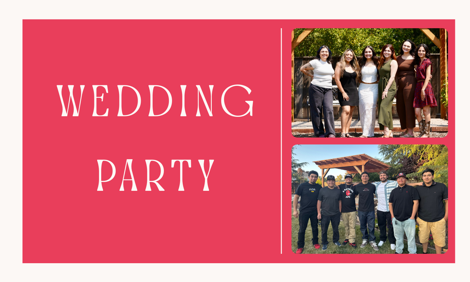 The Wedding Website of Dominique Monteon and Gregory Gonzalez