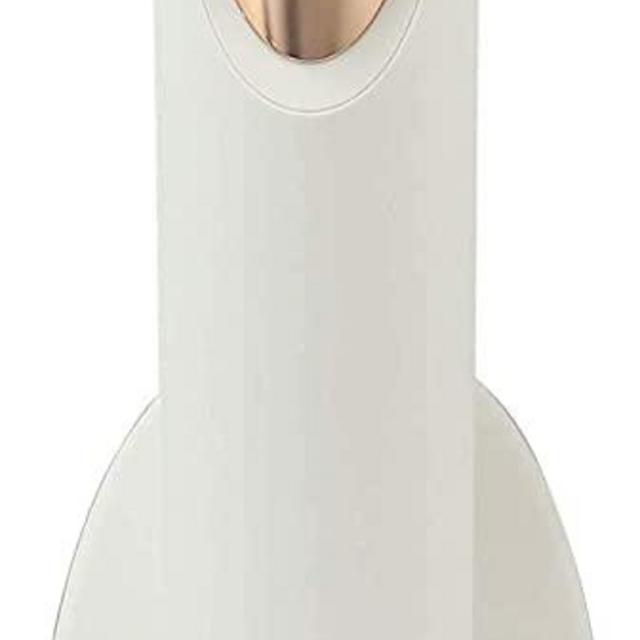 Vin Fresco Electric Wine Opener, Automatic Electric Wine Bottle Corkscrew Opener with Foil Cutter, Rechargeable Wine Openers (Rose Gold & White)