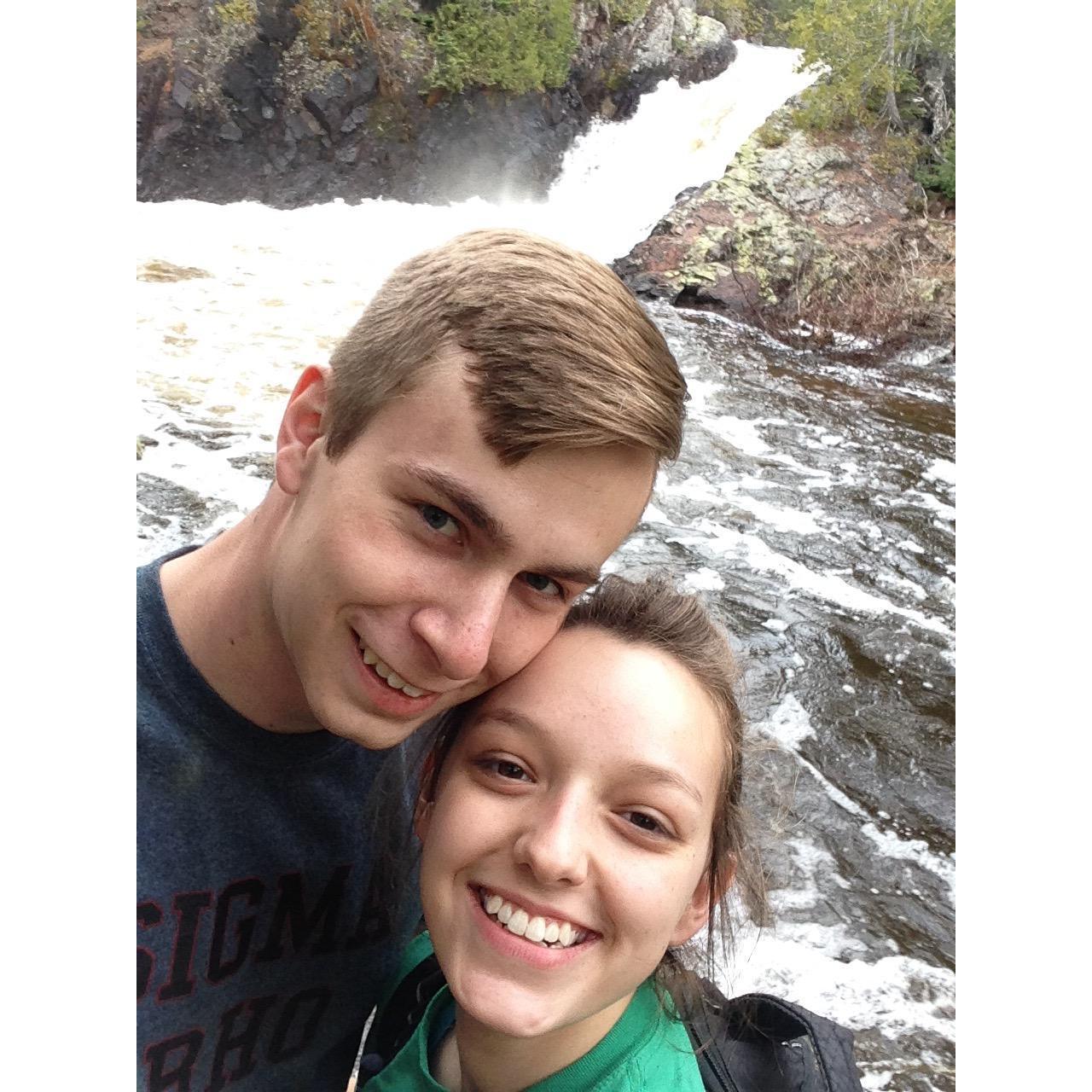 Hiking near Copper Harbor