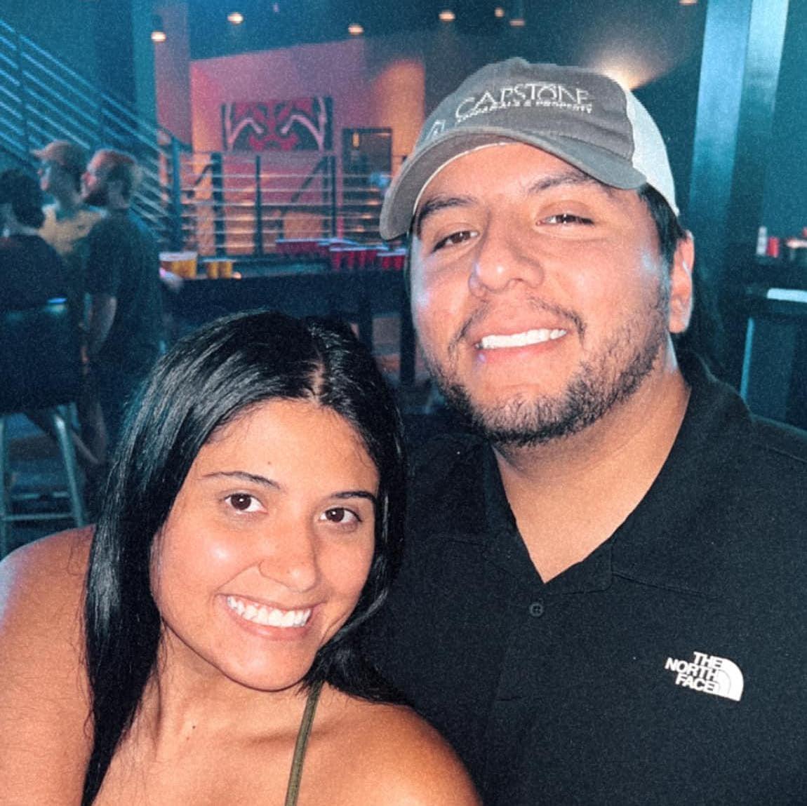 Our first picture together.