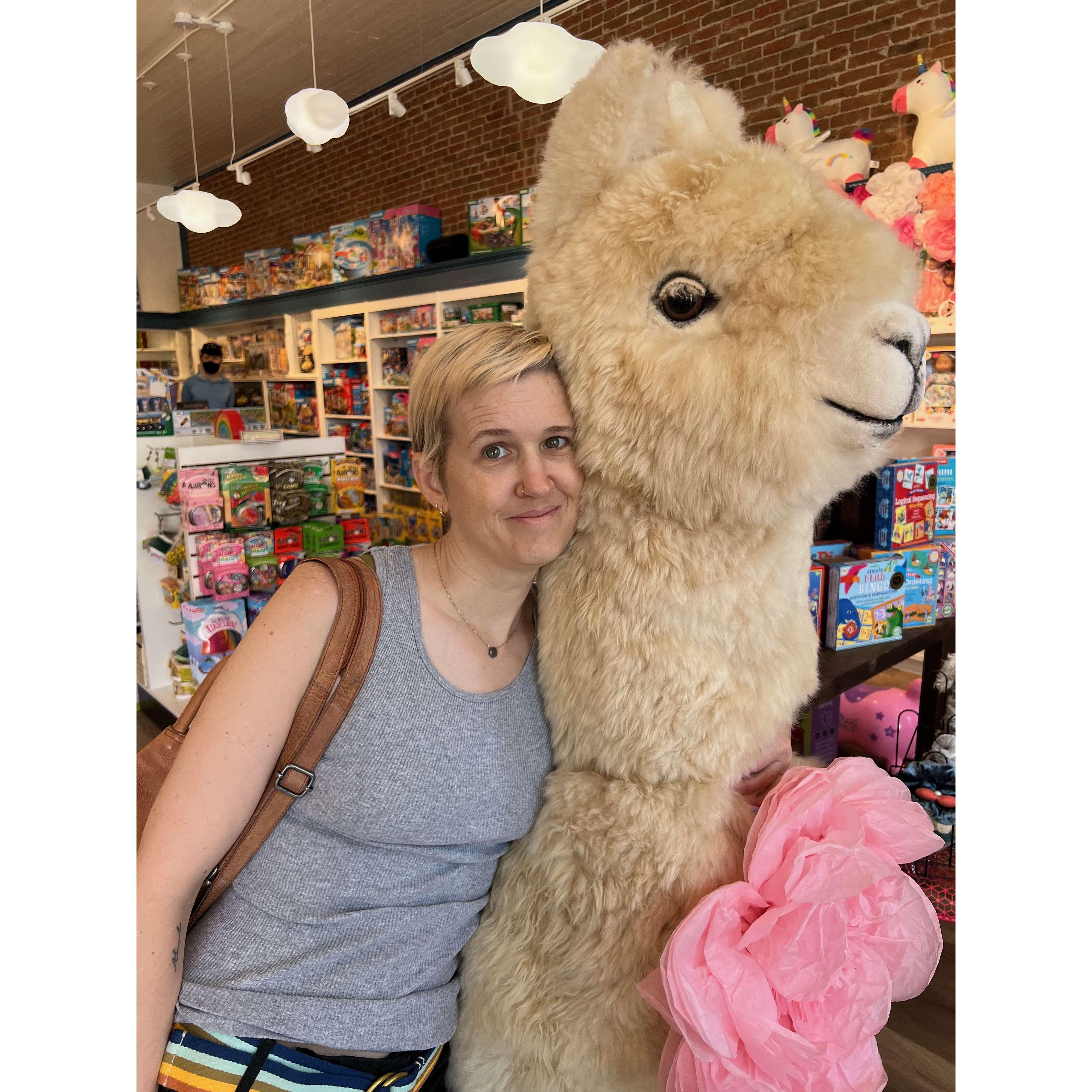 She found her people!