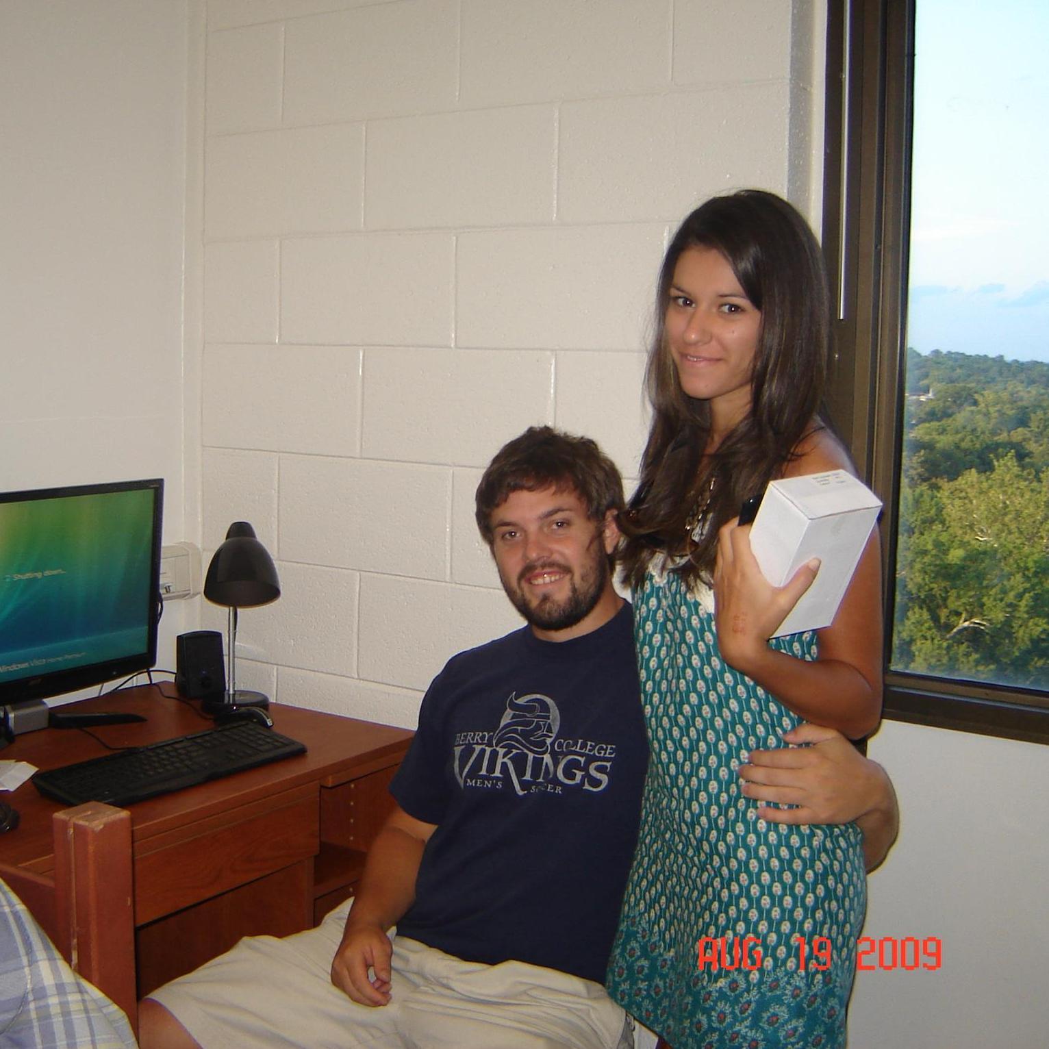 Moving in Andy to USC! (August 2009)