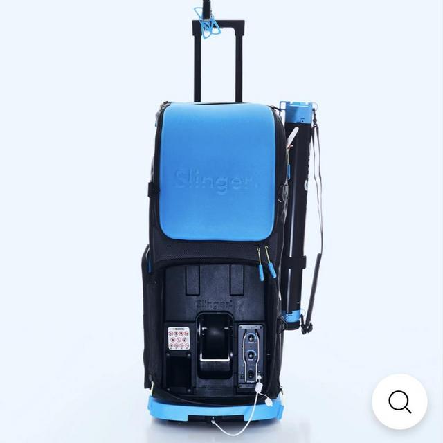 Portable Tennis Ball Machine - Slinger Slam Pack