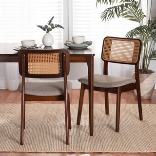 Dannon Mid-Century Modern Dining Chair, Set of 2