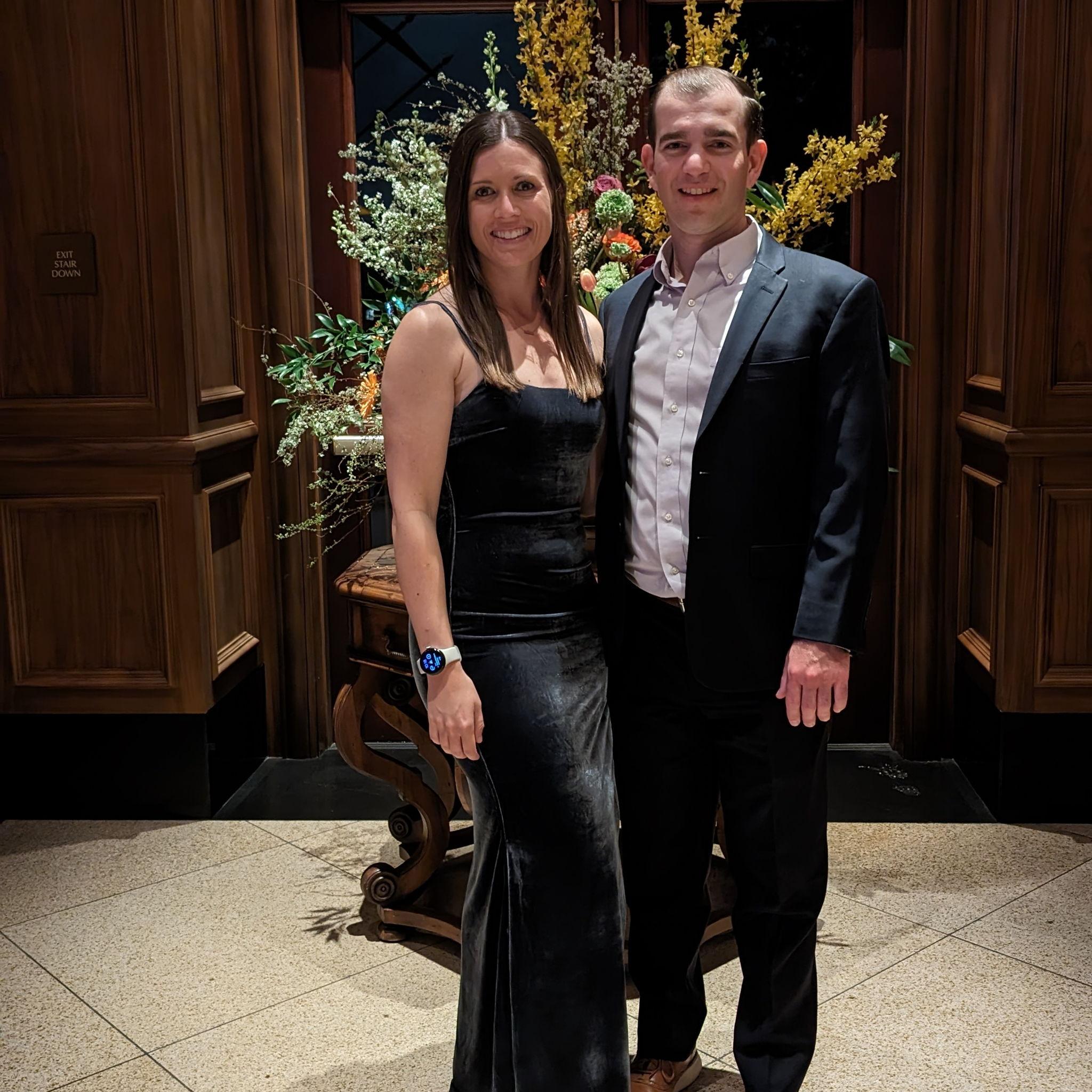 Celebrating Keven and Helen Hutchinson getting married in Orange County!