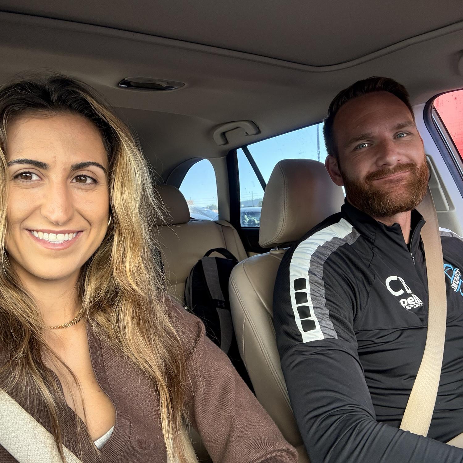 Sept 2025: our last carpool together… IYKYK