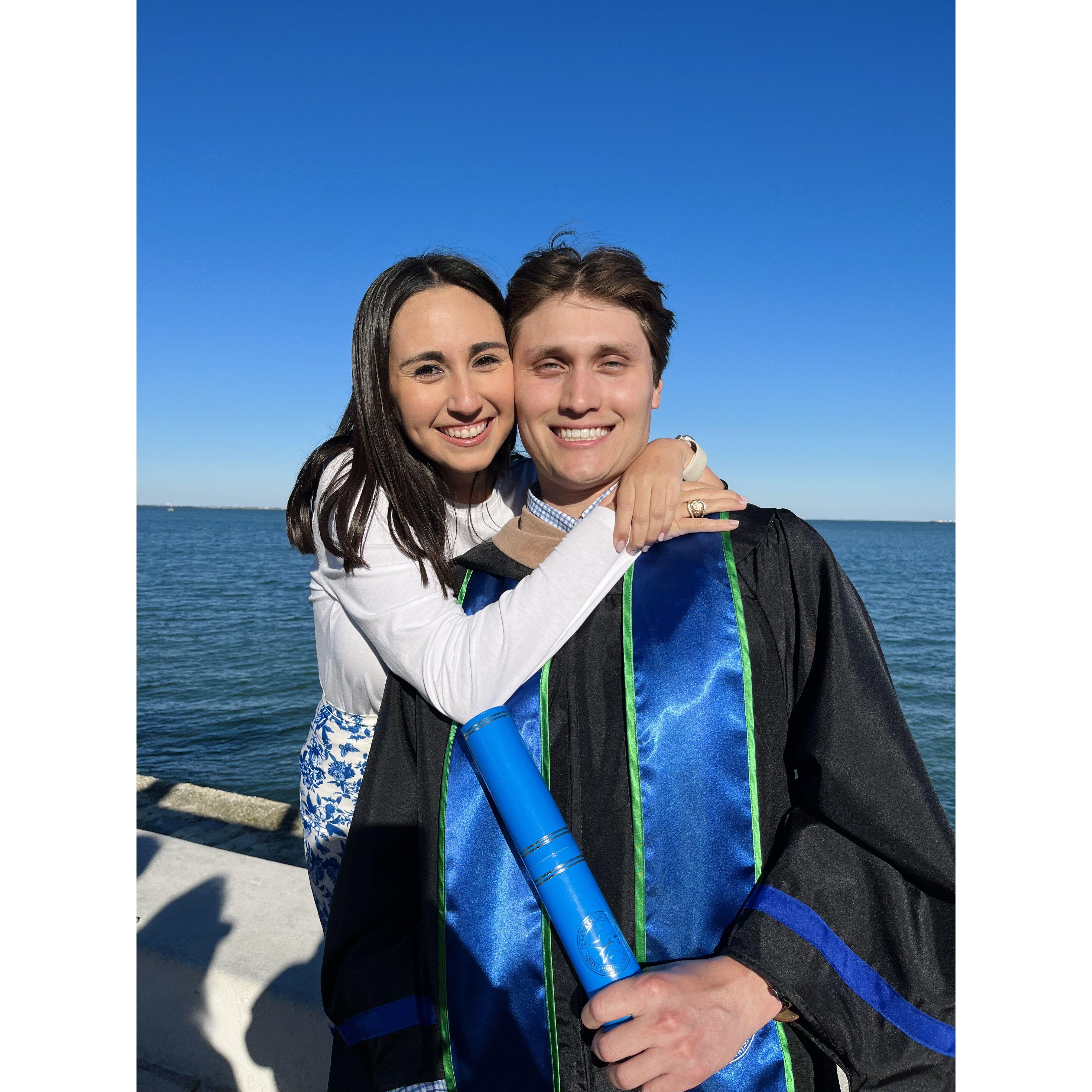 December 2023: Jonathan's MBA Graduation!