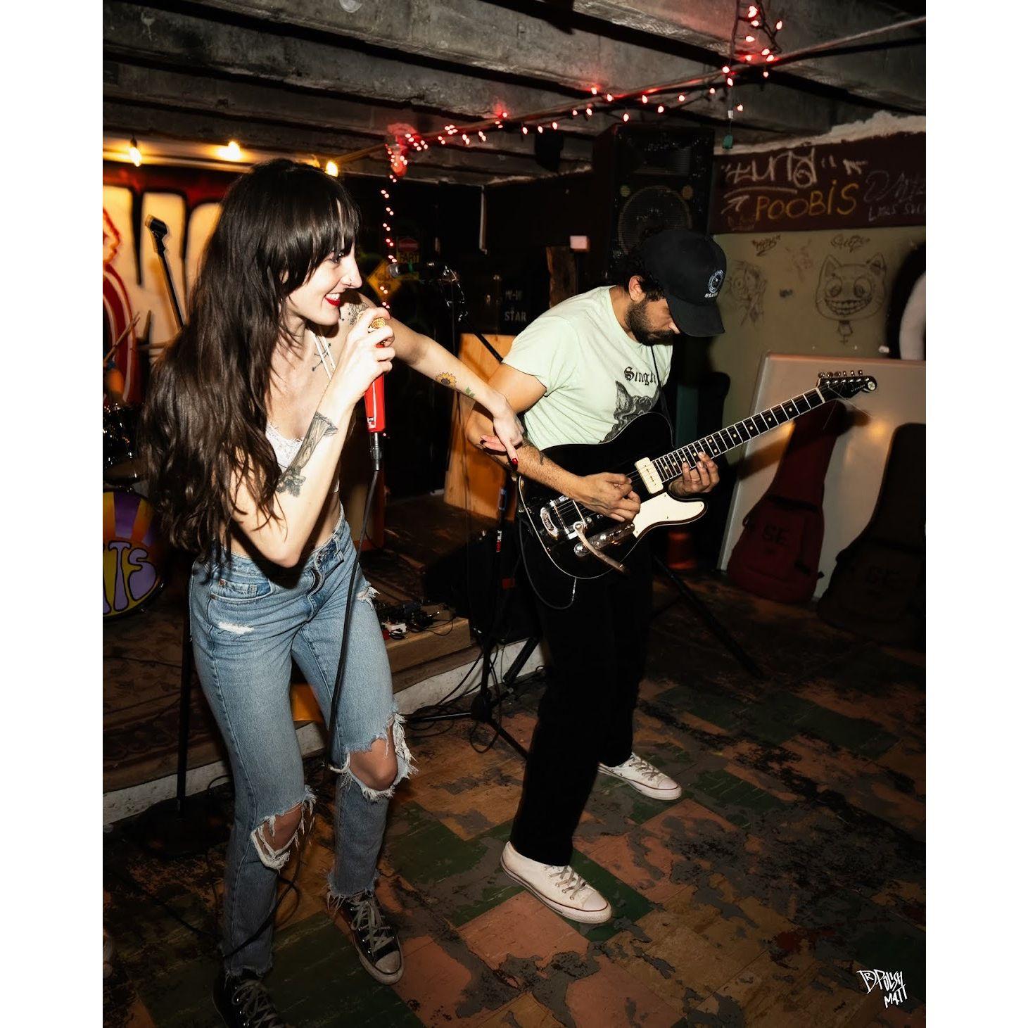 concert at The Swamp, a DIY punk venue, in Lincoln, NE 2/9/2024