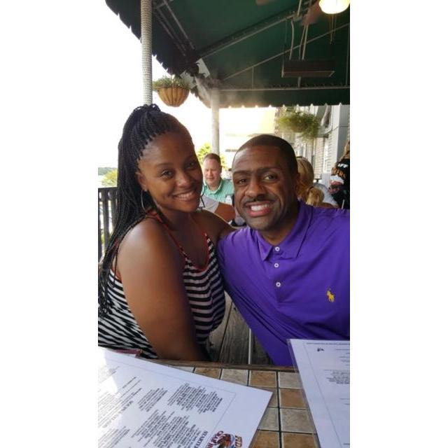 Our very first picture together in Savannah, GA