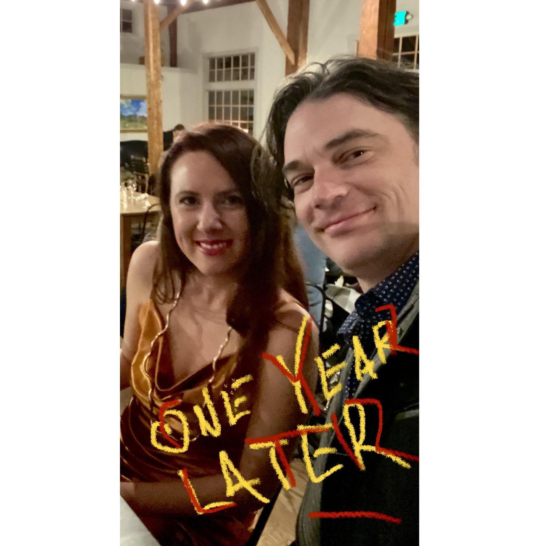 Our first Anniversary