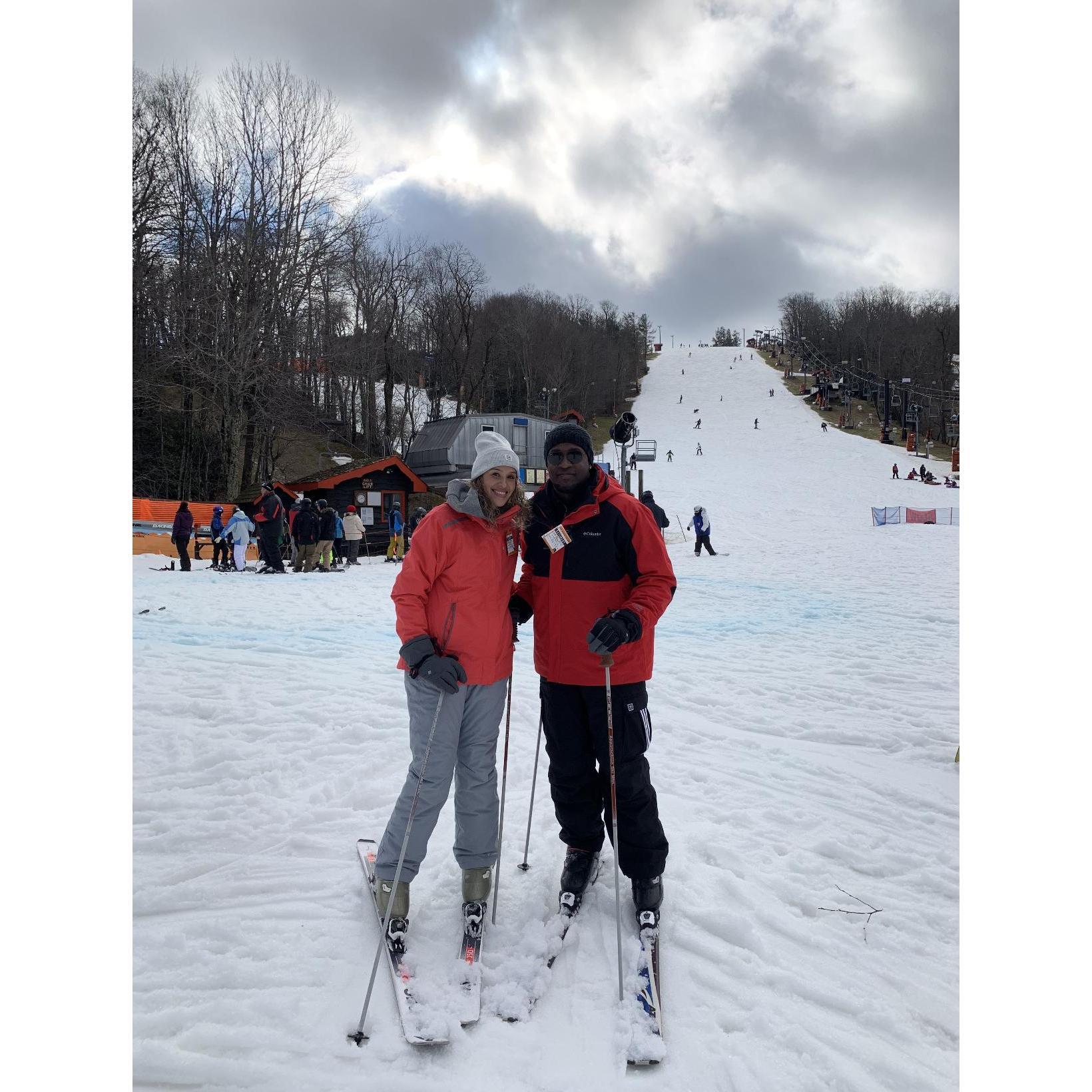 First time skiing in NC