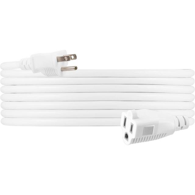 GE 1-Outlet Grounded Extension Cord Outdoor 16AWG 20' White