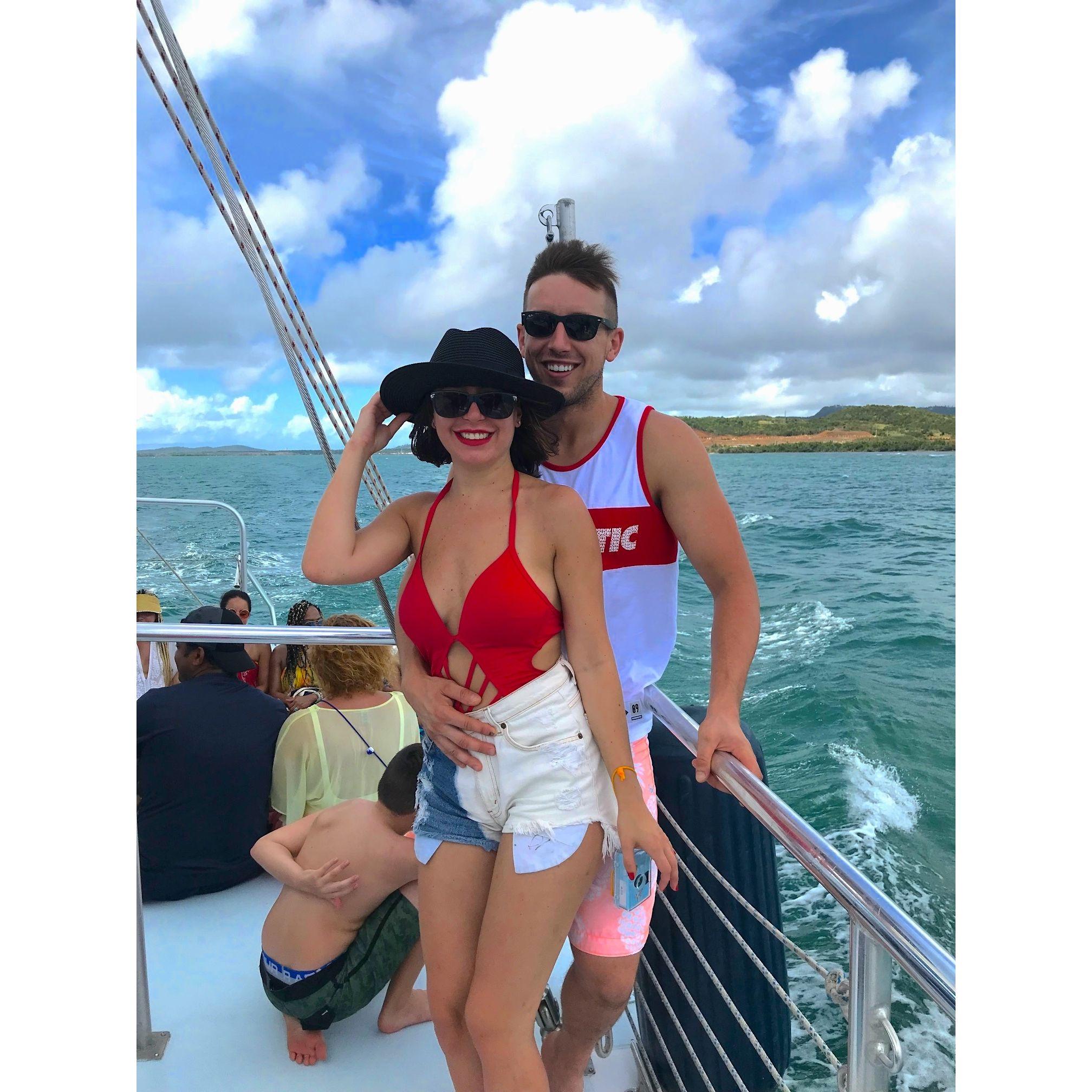 Our first trip as a couple. Puerto Rico, 2018. | Nasza pierwsza podroz razem, Puerto Rico 2018.