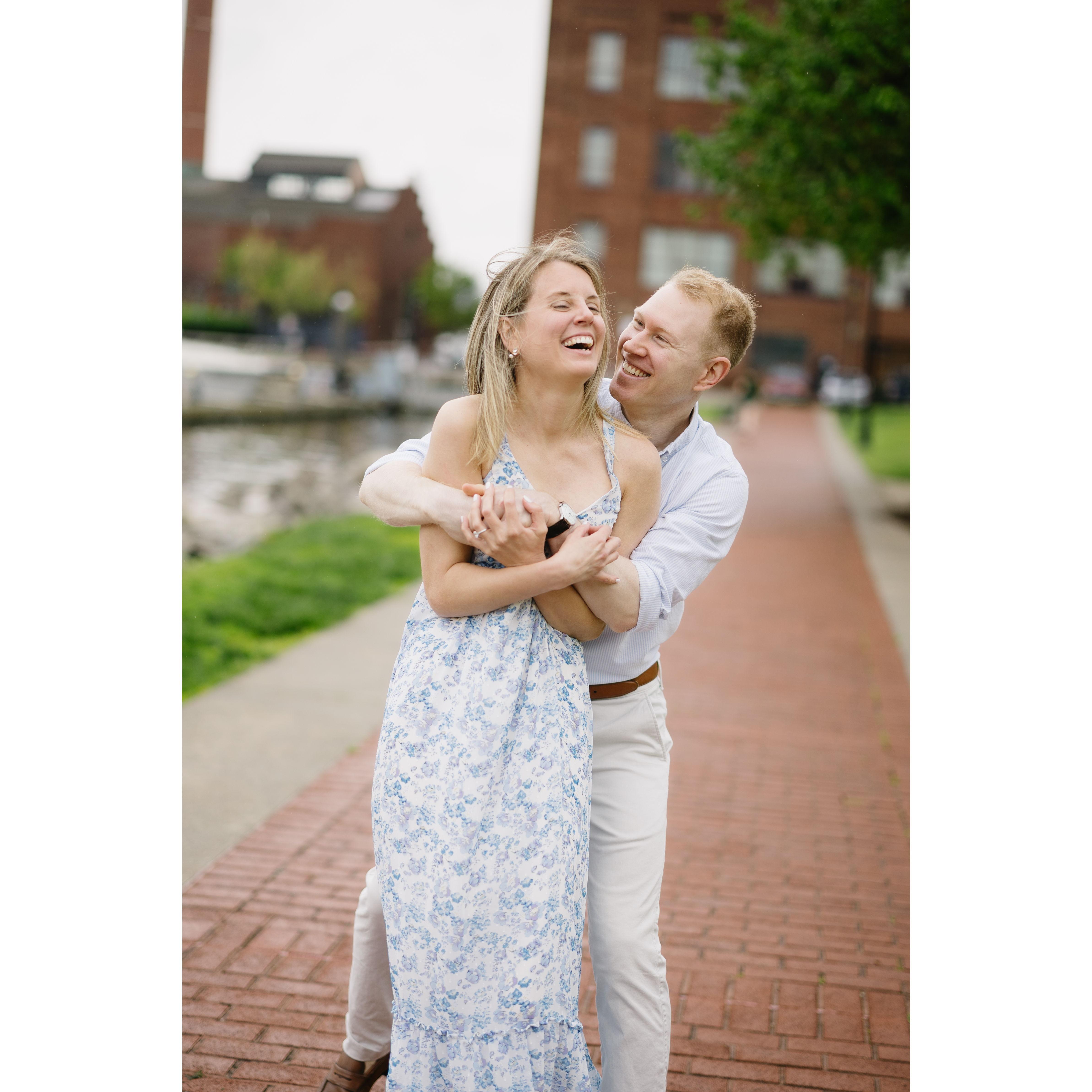 The Canton water path...where we spent numerous evenings walking and talking in the beginning of our relationship.
