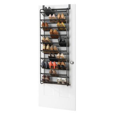 Whitmor 30-Pair Over the Door Shoe Rack
