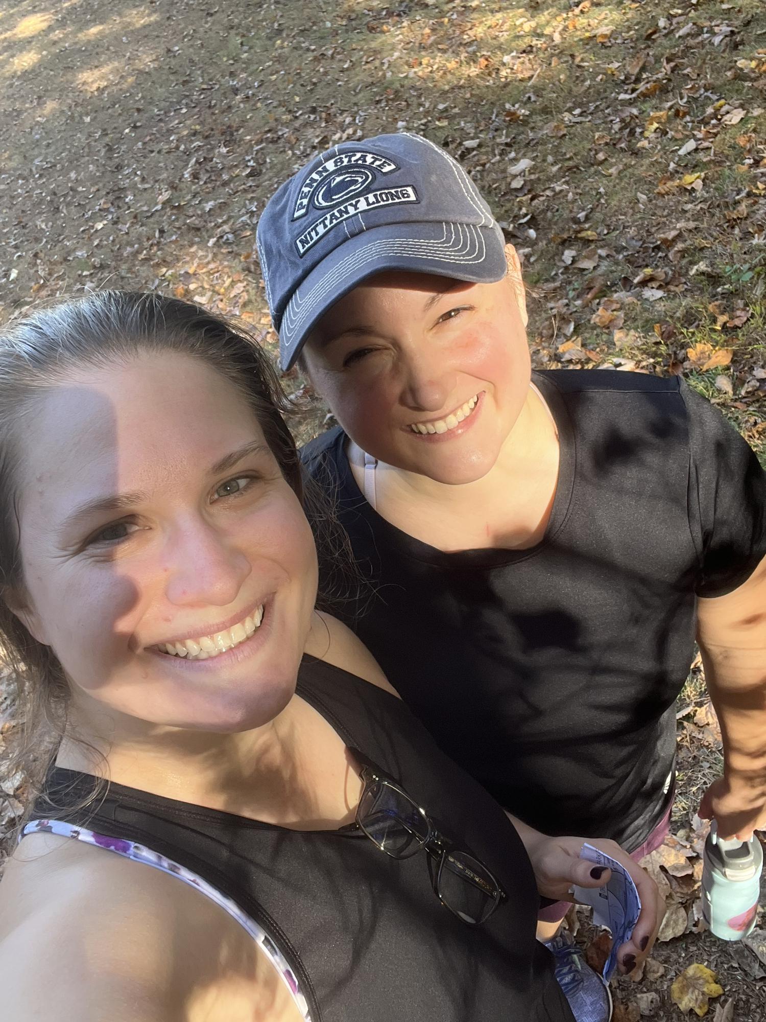 Hiking at Oregon Ridge