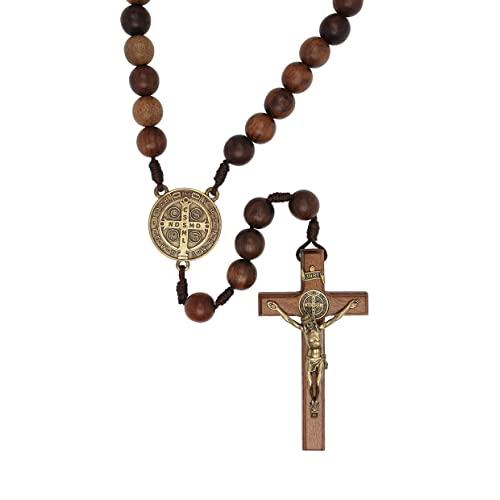 Intercession Wall Display Solid Wood Rosary