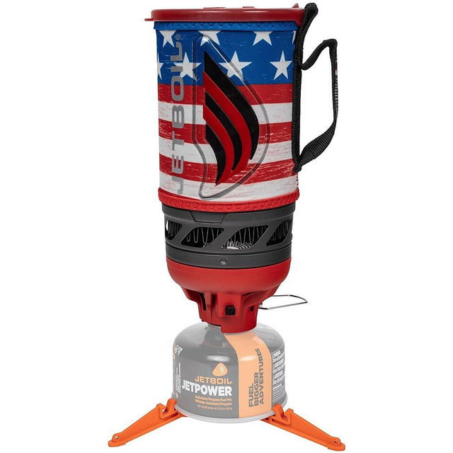 Jetboil Flash Camping and Backpacking Stove System, Portable Propane/Isobutane Burner with Cooking Cup for Outdoor Trips and Hiking