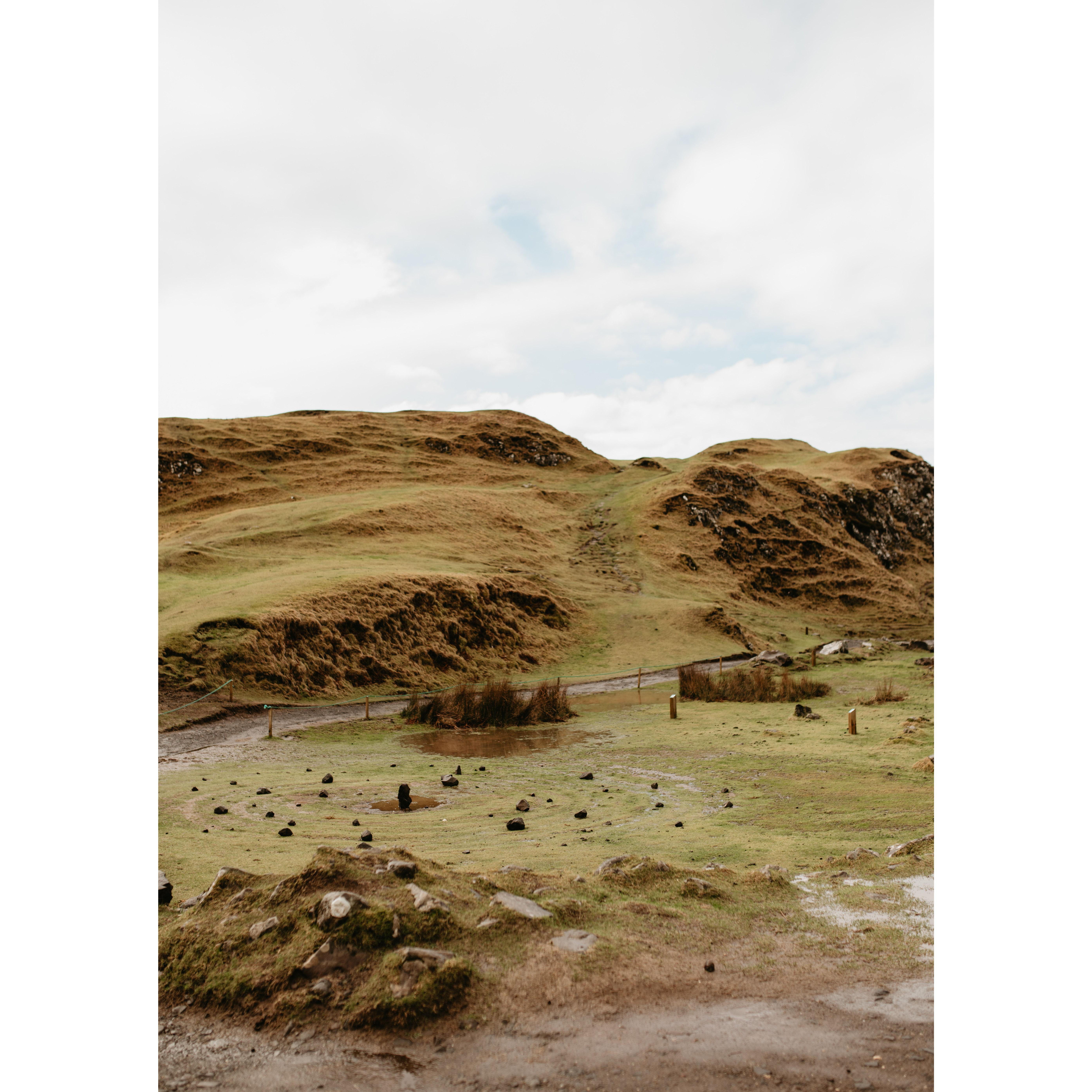 The "fairy circle" at Fairy Glen! Unfortunately, we did not step through a portal into a faerie realm like Lauren had desperately hoped would happen...