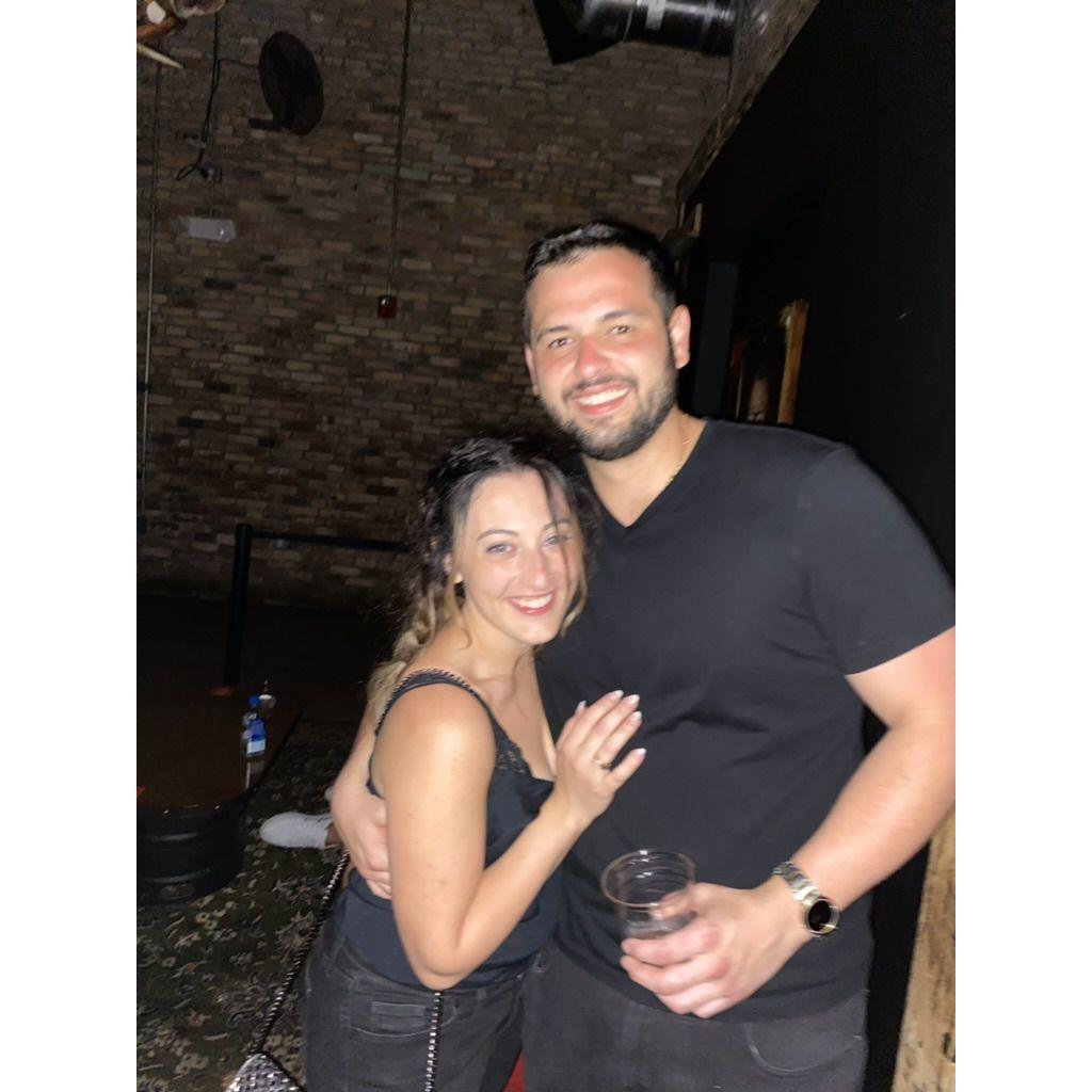 Our first trip to Miami together down from Tallahassee.