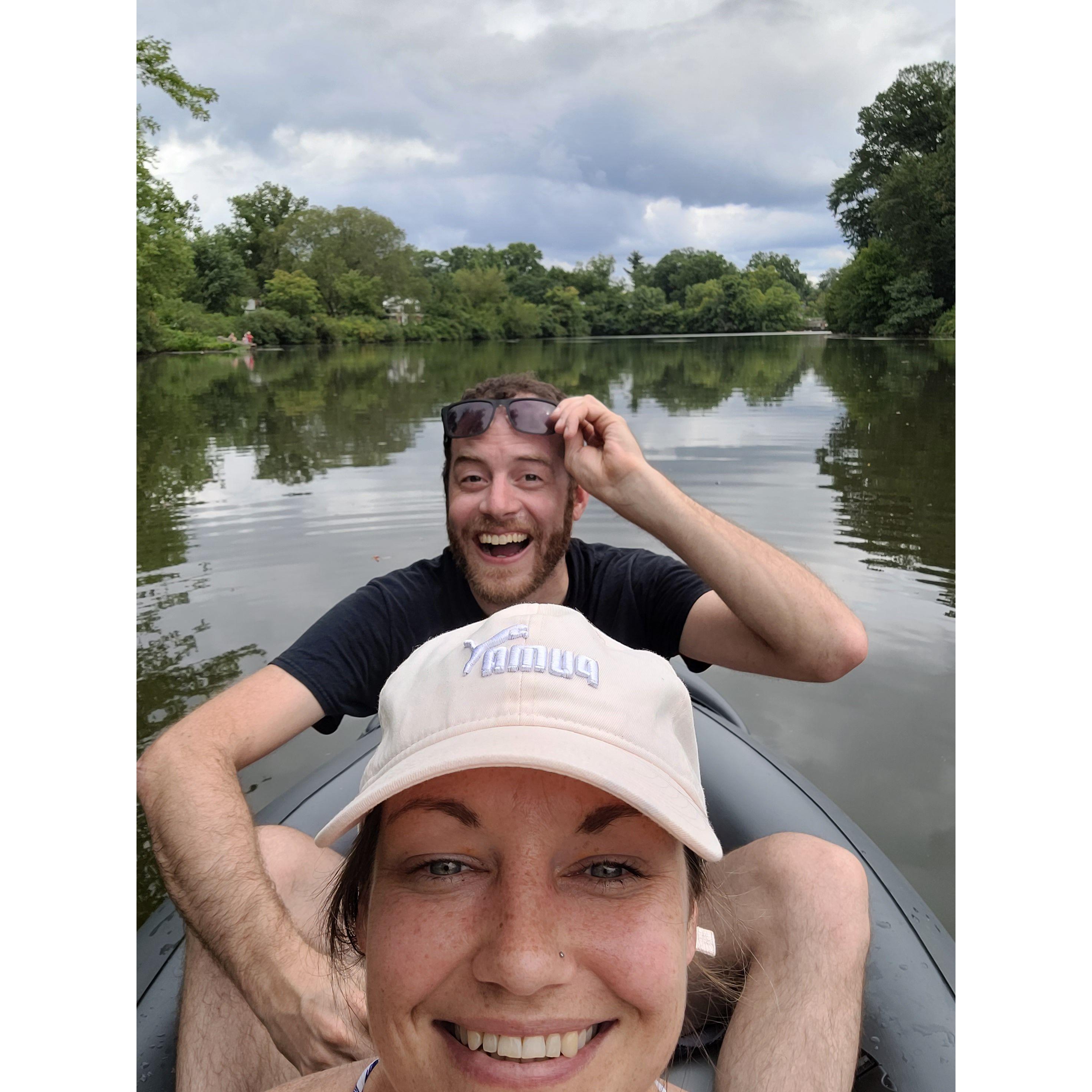 Our Kayak helped us stay sane and connected during Covid lockdown