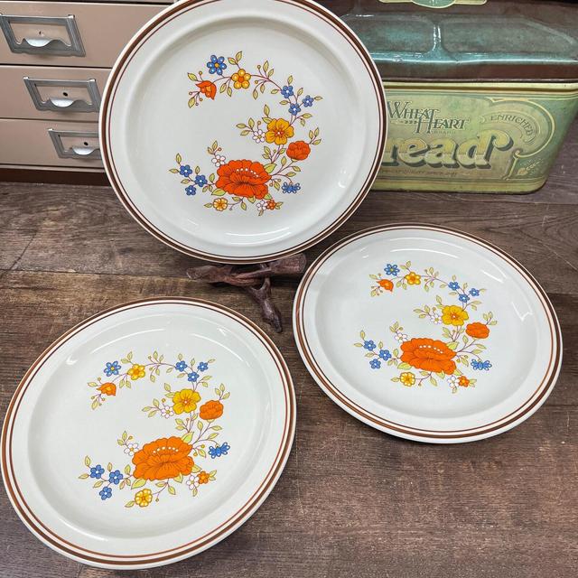 Vintage Plates Dinner Plates Set of 4...