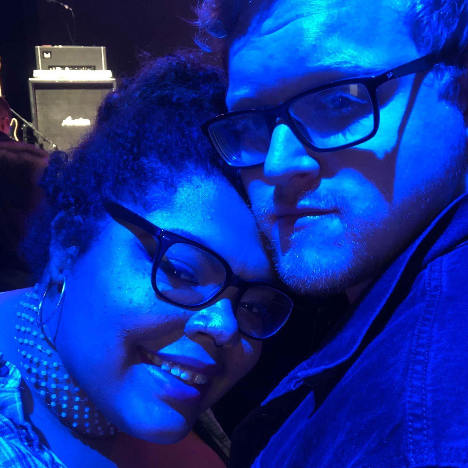 Our first concert together (Bayside, Nashville, Feb. 2019)