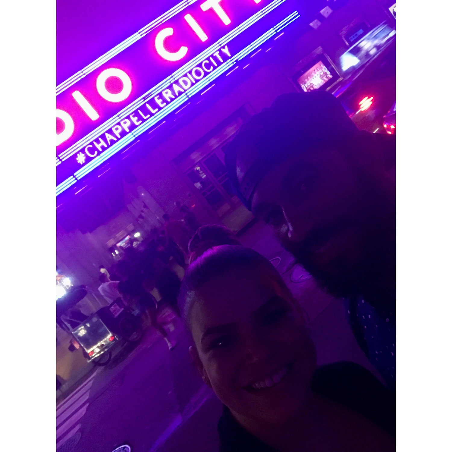 seeing Dave Chapelle live at Radio City Music Hall