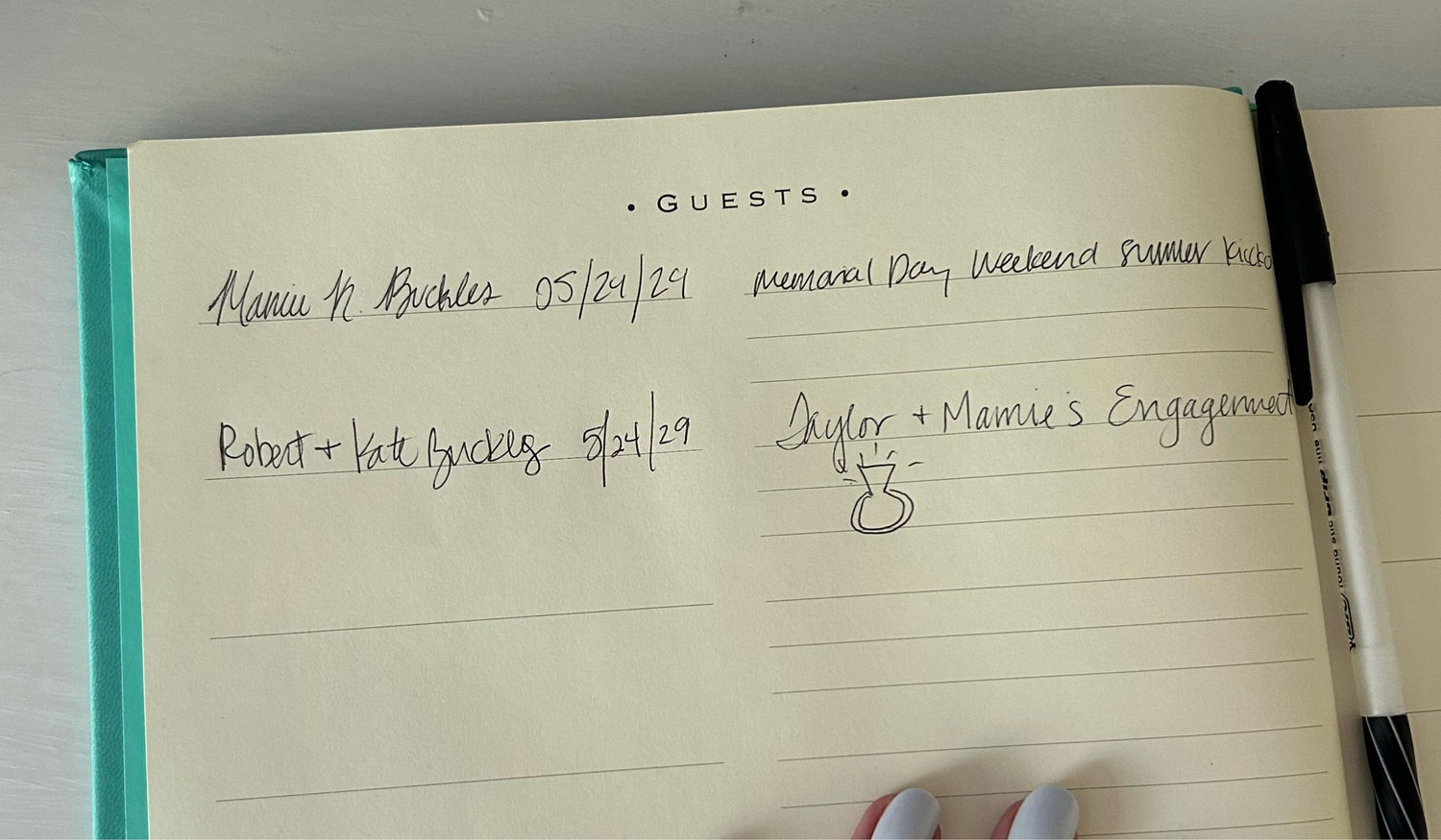 The Wedding Website of Mamie Buckles and Taylor Reese