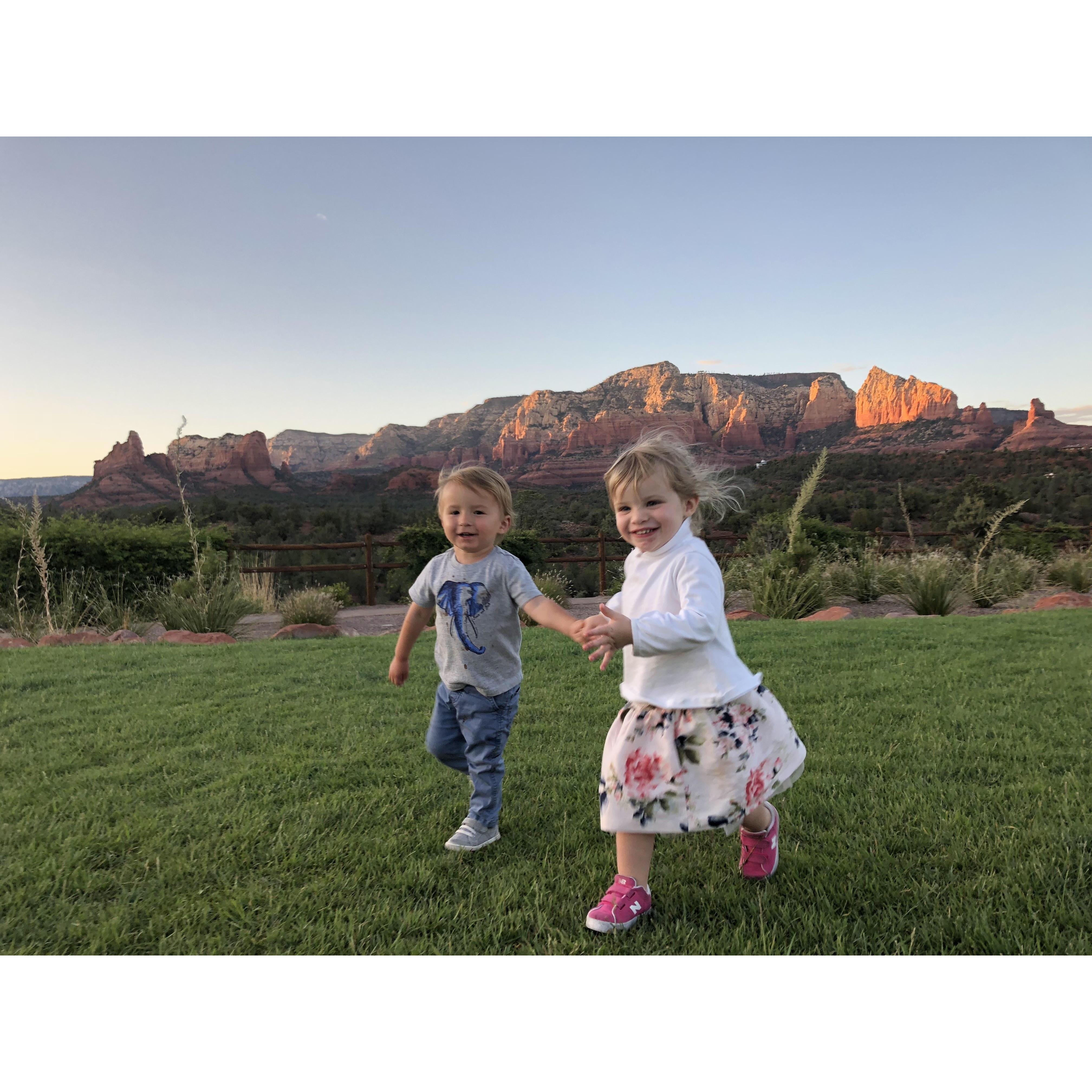 #KaiaAndLiam love Sedona too!