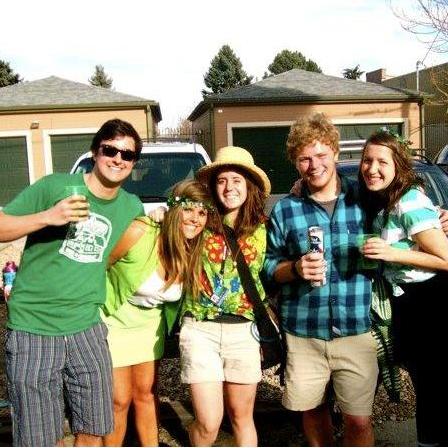 One of the first times we met in college. March 2010
