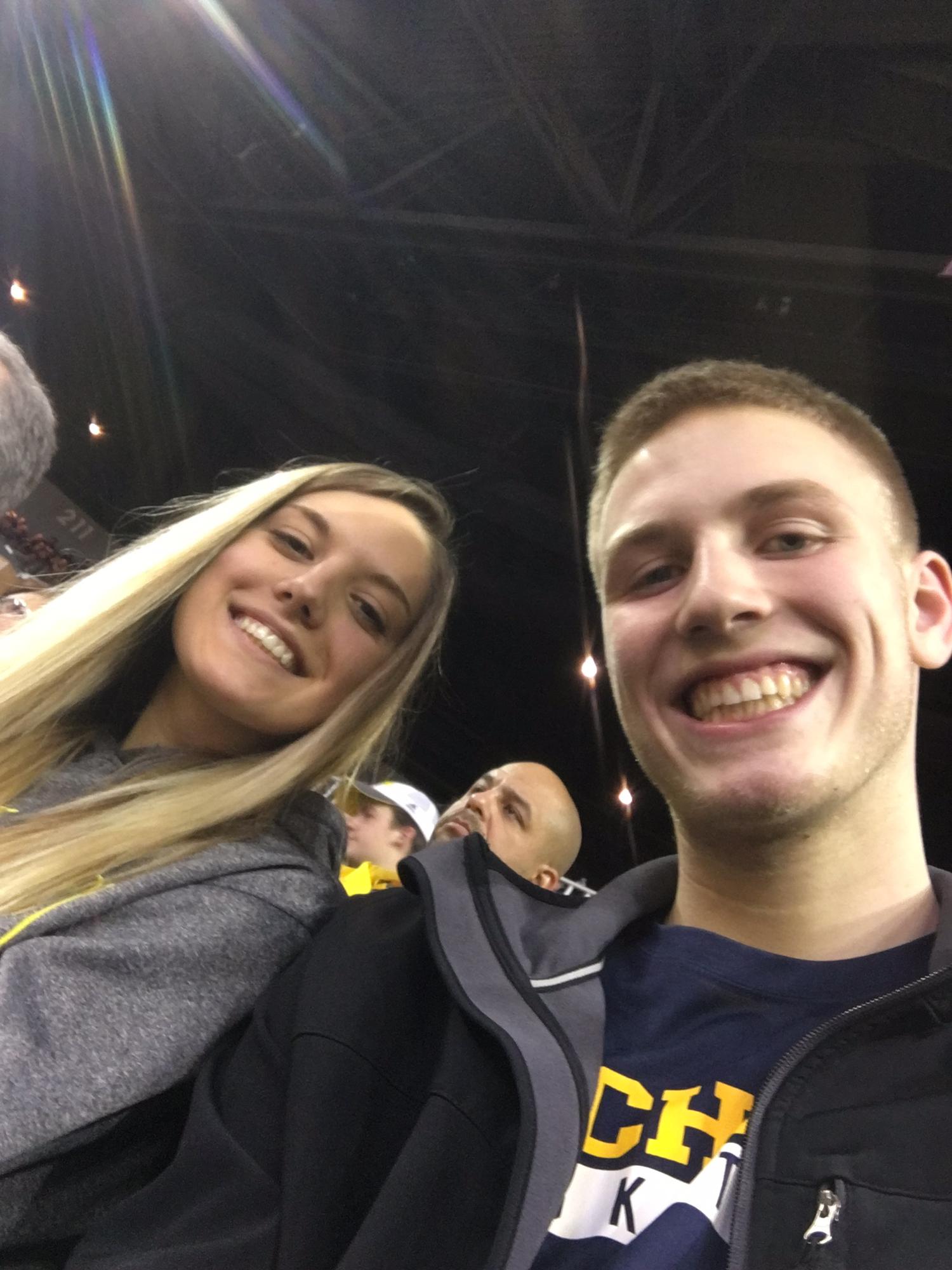 Michigan basketball game