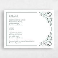 Green Wedding Enclosure - Ivy Letterpress