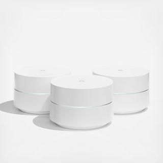 Google Wifi Home Mesh Wi-Fi Router, Set of 3