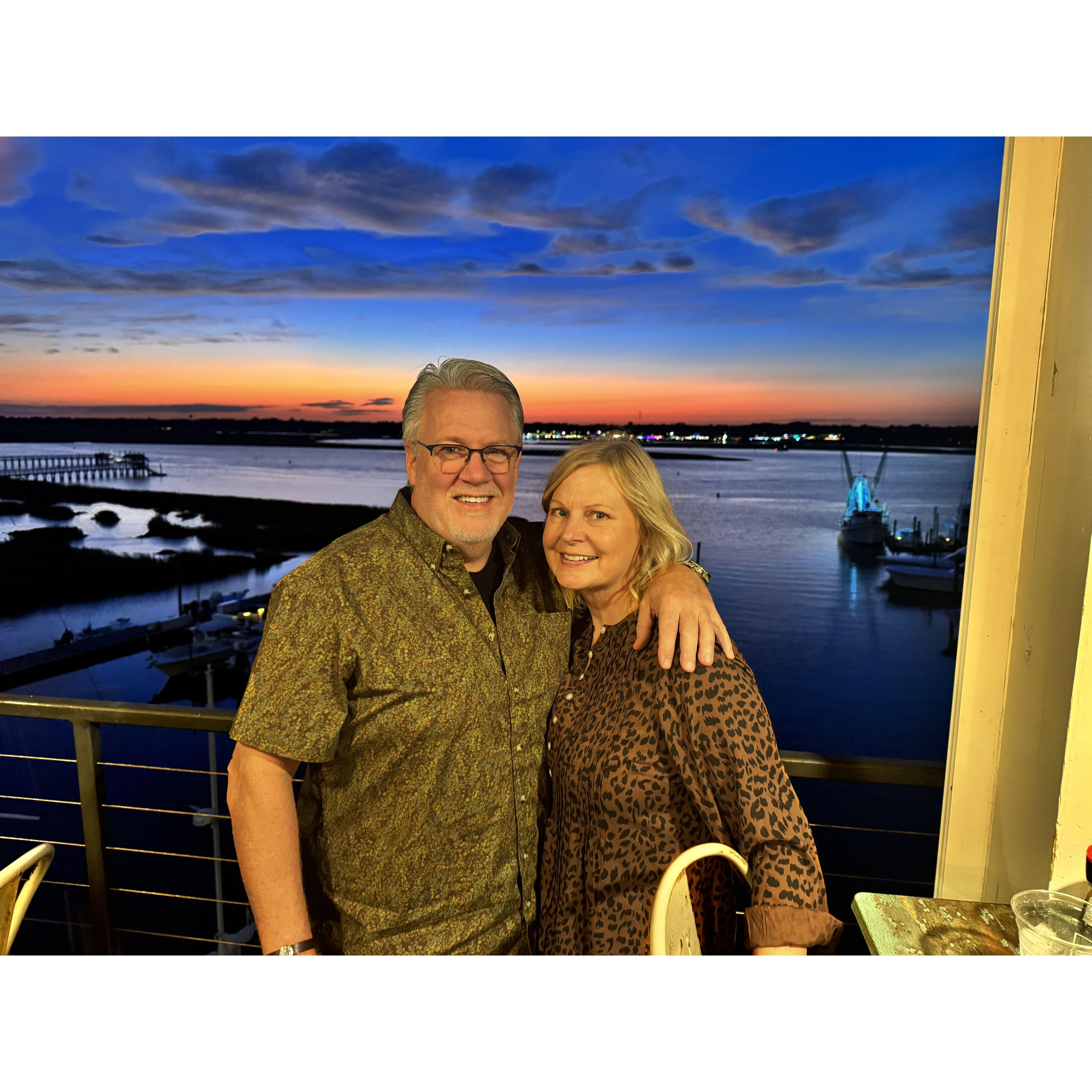 Sunset at Marlin Quay!