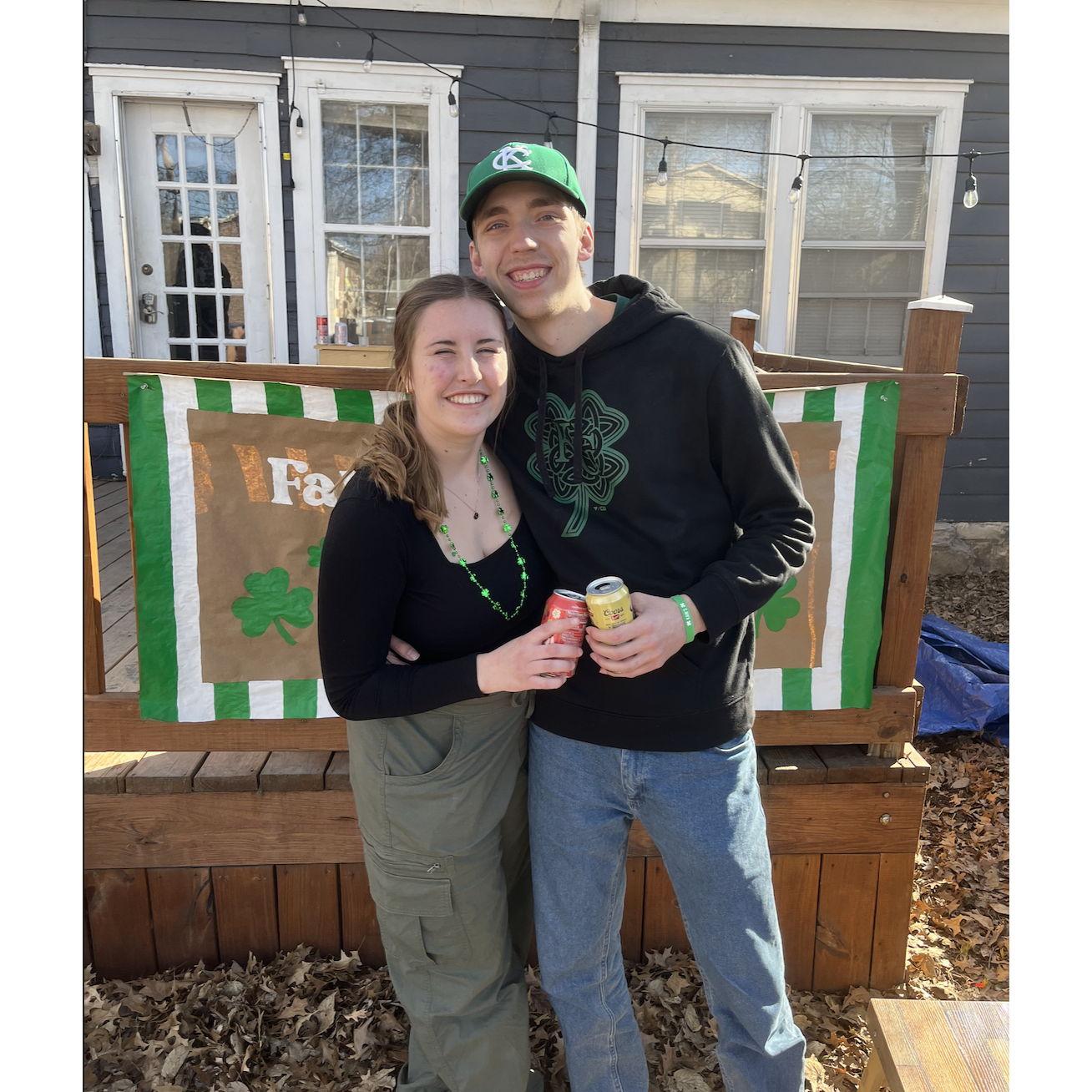 happy fake pattys day🍀