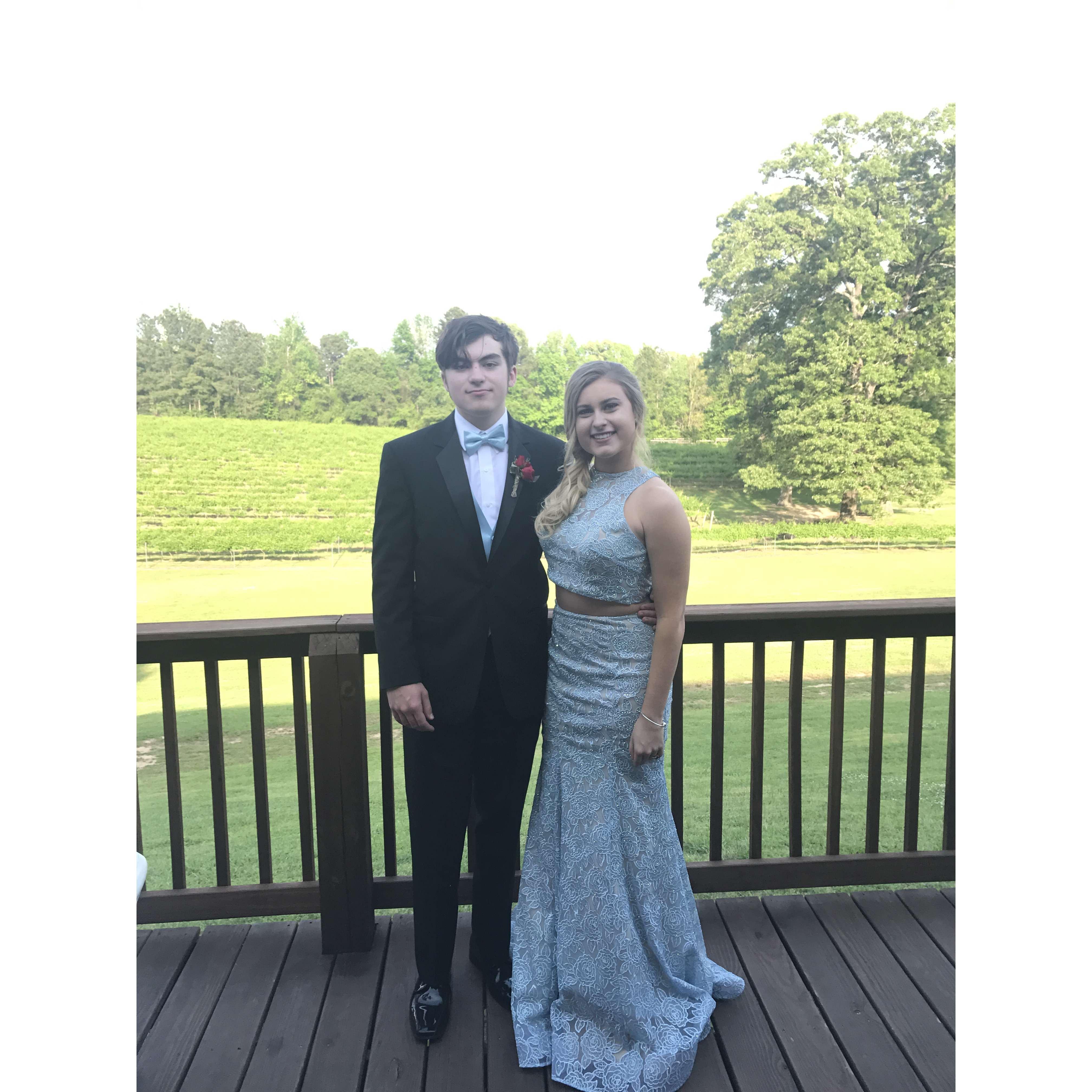 Cam and Kaitlyn's second prom 2017